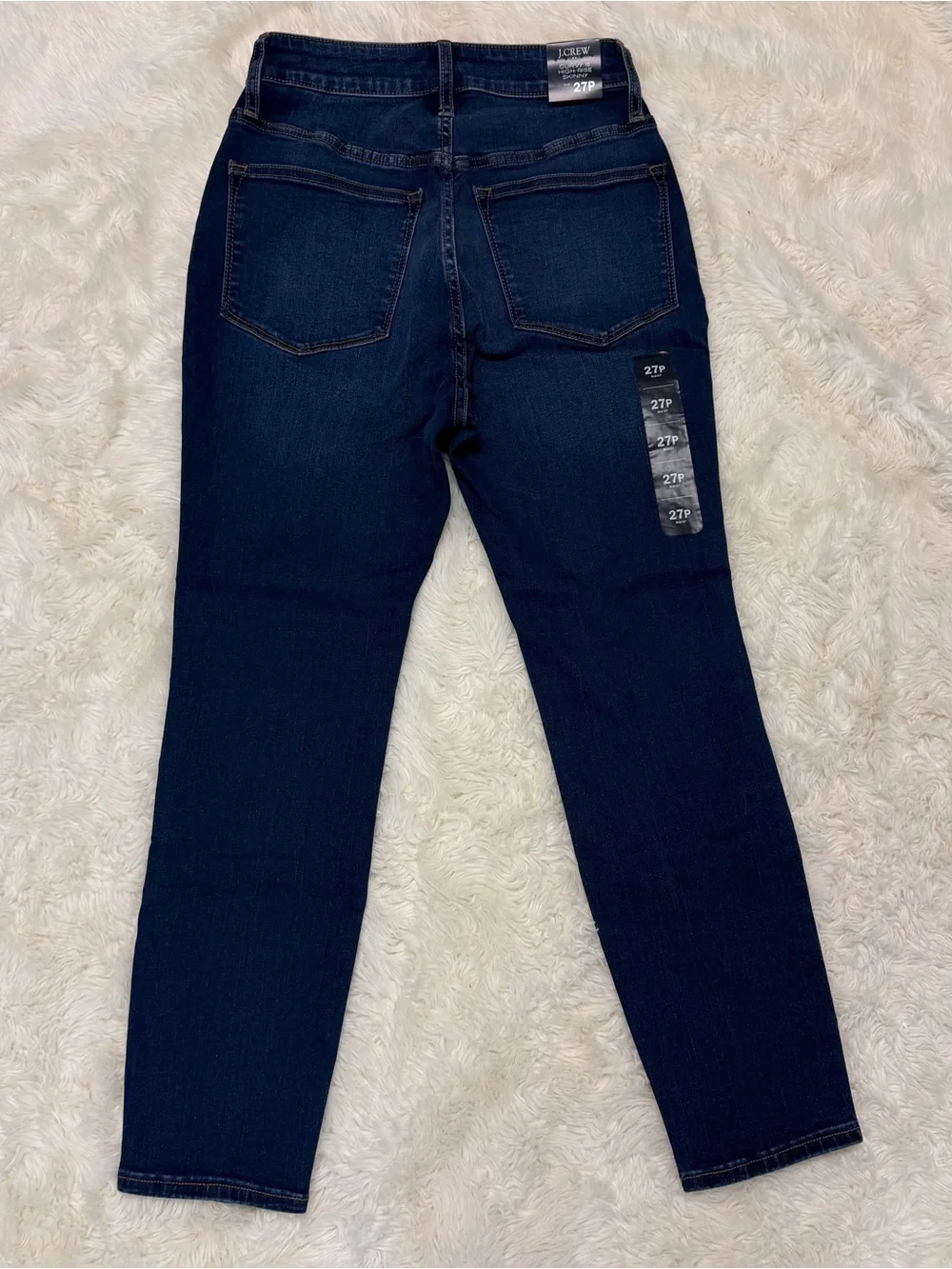 NEW! J. CREW CURVY 10 HIGH-RISE SKINNY JEANS